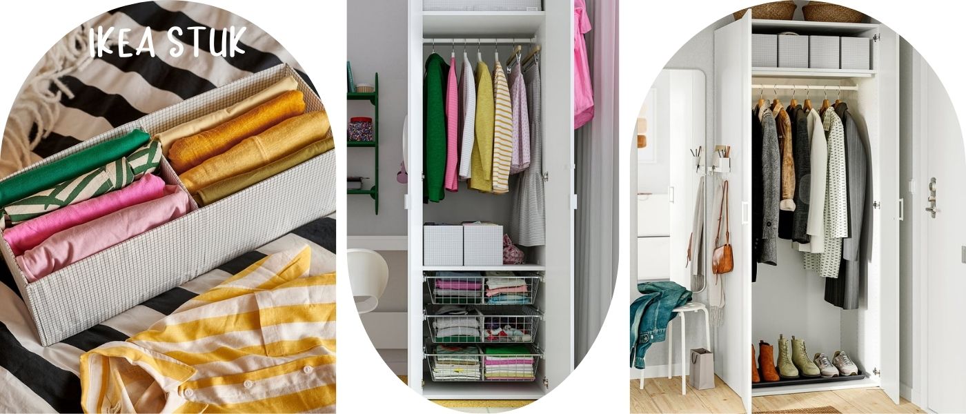 نظم دهنده ایکیا مدل IKEA STUK سایز 18×51×17 سانتی متر